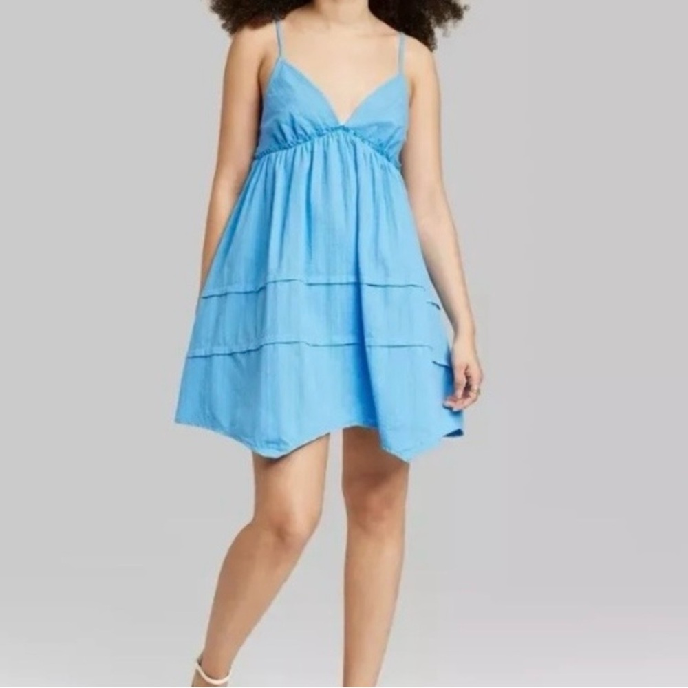 Wild Fable Blue Mini Dress